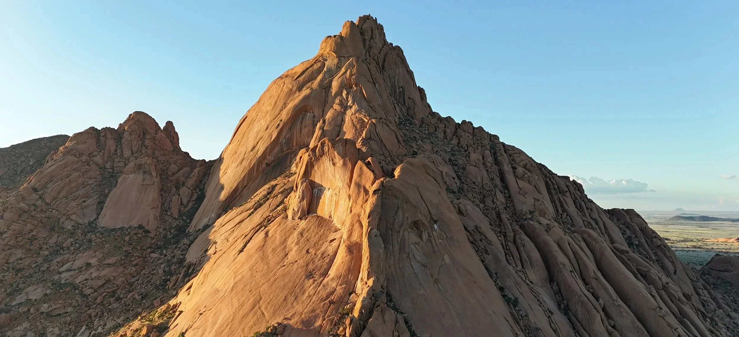 Spitzkoppe’s granite peaks rising from the Namibian desert